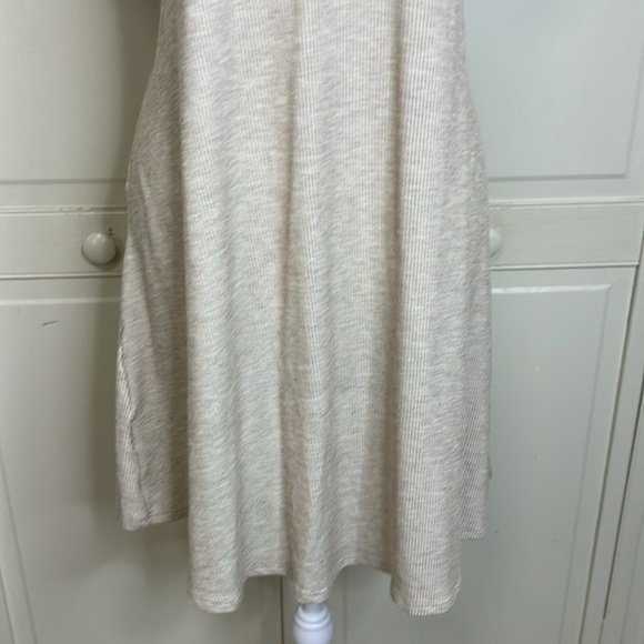 BLU PEPPER Women’s Contrast Mocked Tie Back Knit Dress Size S In Cream Size S - Picture 3 of 10